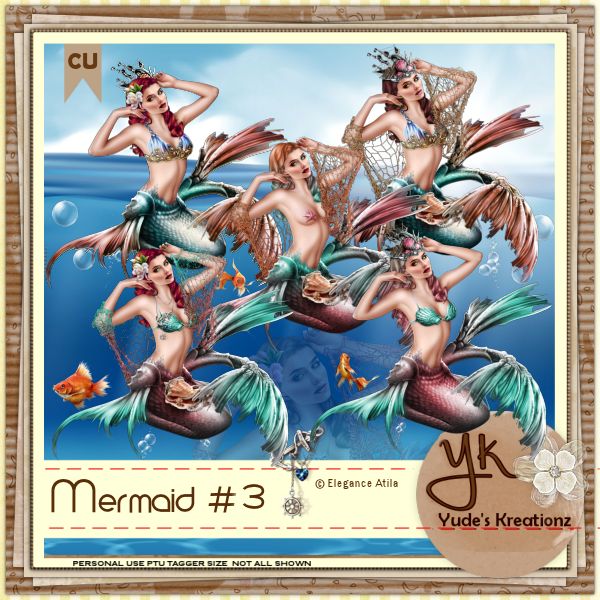 Mermaid #3 CU